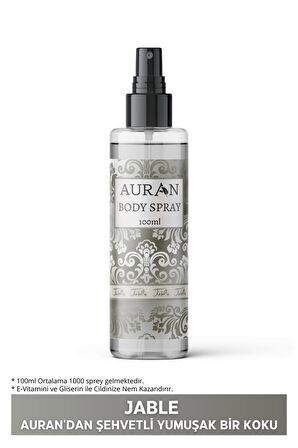 Jable Parfümlü Kadın Vücut Spreyi Jable Body Mist Spray 100ml