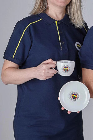 LİSANSLI FENERBAHÇE 2'Lİ PORSELEN ÇAY FİNCAN TAKIMI