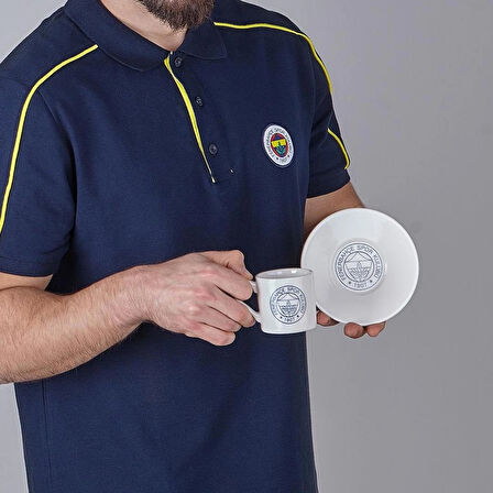 Fenerbahçe Lisanslı Logo 2'li Kahve Fincan Takımı