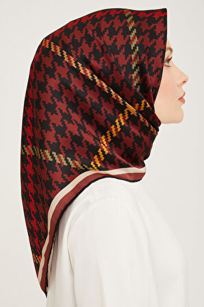 Armine Nostalji Serisi İpek Twill Eşarp 9000D-31