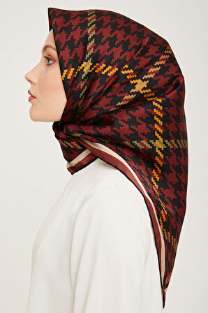 Armine Nostalji Serisi İpek Twill Eşarp 9000D-31