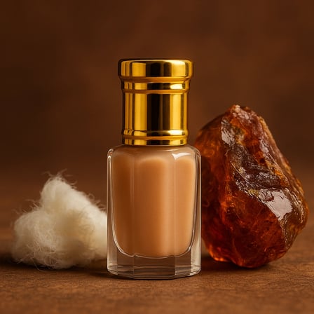 AROMENZA Amberli Misk – 6 ml Doğal Amber Kokulu Zarif, Derin ve Kalıcı Koku Deneyimi | Özel Esans