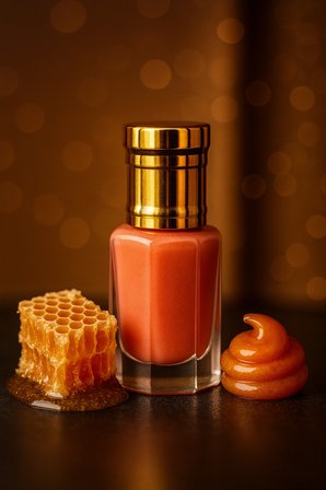 AROMENZA Ballı Misk – 6 ml Doğal Bal Kokulu Parfüm | Tatlı ve Yumuşak Koku | Uzun Kalıcılık