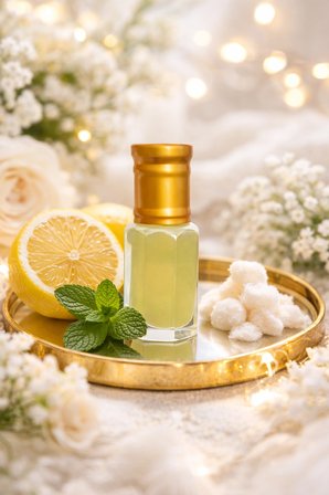AROMENZA Limonlu Misk – 6 ml Ferahlatıcı ve Canlandırıcı Narenciye Esansı | Doğal Limon Notalı Kalıcı Misk