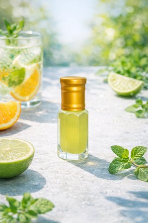 AROMENZA Limonlu Misk – 6 ml Ferahlatıcı ve Canlandırıcı Narenciye Esansı | Doğal Limon Notalı Kalıcı Misk