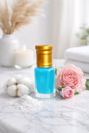 AROMENZA Pudralı Misk – 6 ml Zarif ve Uzun Kalıcılığa Sahip Pudramsı Esans | Yumuşak ve Temiz Koku Deneyimi