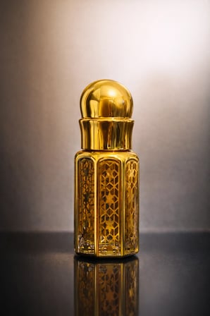 AROMENZA Osmanî Oud 6 ml Yüksek Kaliteli Konsantre Saf Oud Yağı Premium Cam Sürme Çubuklu Özel Seri