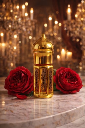 AROMENZA Kırmızı Gül (Jöri) Esansı 3 ml – Premium Kalıcı Konsantre Çiçeksi Ham Parfüm Yağı