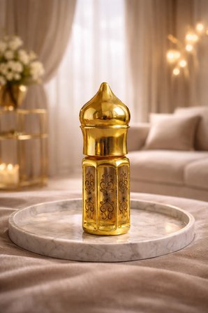AROMENZA Vanilya Gülü Esansı 3 ml – Premium Kalıcı Konsantre Çiçeksi Ham Parfüm Yağı