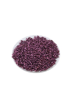 İnci Arpa Boncuk Mürdüm Tonunda 3x6 mm (20 Gr Ortalama 600 Adet)