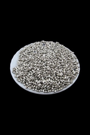 İnci Arpa Boncuk Gümüş Kaplama 3 mm (20 Gr Ortalama 600 Adet)