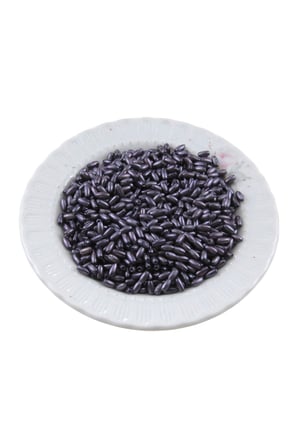 İnci Arpa Boncuk Mat Koyu Gri 3 mm (20 Gr Ortalama 600 Adet)