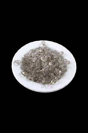 8x13 mm Damla Vizon Tonunda Akrilik Boncuk (25 gr 60 Adet)