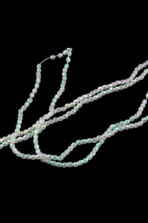 Şeffaf Janjan 4 mm Plastik Boncuk Aksesuar Takı Malzemesi (25 Gr)