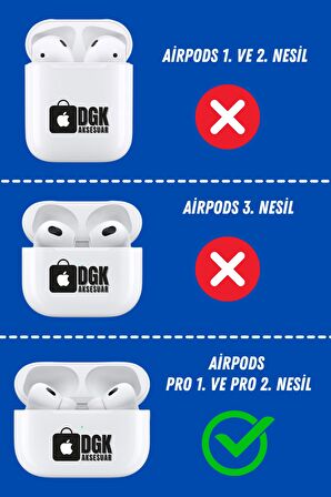 Pro 1/2. Nesil Uyumlu Koruyucu Bluetooth Kulaklık Kılıfı Uyuyan Penguen Figürlü