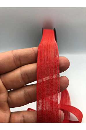 5 mt Keten Kurdele Nopeli 25 mm Bohça, Süsleme, Çeyiz, Gelin, Nişan, Söz, Paketleme, Fiyonk