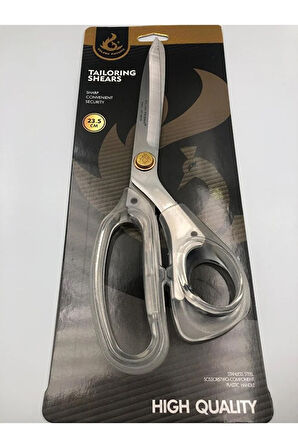 23,5 cm Profesyonel Terzi Makası Paslanmaz Çelik Kumaş Kesme Makası