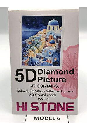 30x40 Boncuklu Taş Mozaik Elmas Goblen Pano Tablo Resim Boncuk Puzzle Kit Dıamond Paıntıng Hı Stone