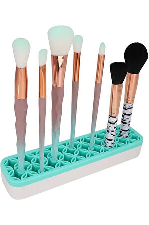 72 Yuvalı Organizer Stand, Makyaj set, Kalem, Fırça, Düzenleyici Kaliteli