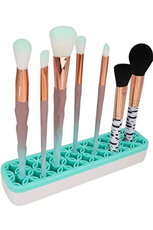 72 Yuvalı Organizer Stand, Makyaj set, Kalem, Fırça, Düzenleyici Kaliteli