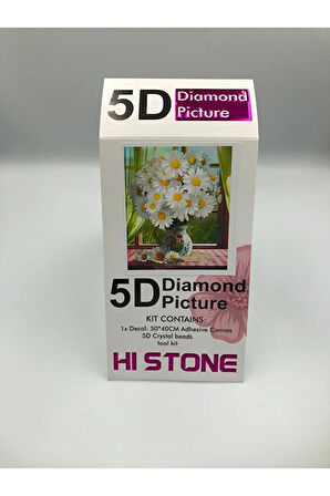 50x40 Boncuklu Taş Mozaik Elmas Goblen Pano Tablo Resim Boncuk Puzzle Dıamond Paıntıng Hı Stone