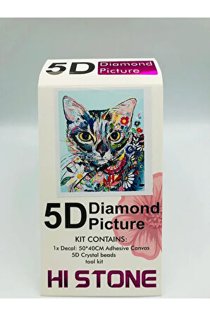 50x40 Boncuklu Taş İşleme Mozaik Elmas Goblen Tablo Resim Boncuk Puzzle Dıamond Paıntıng Hı Stone