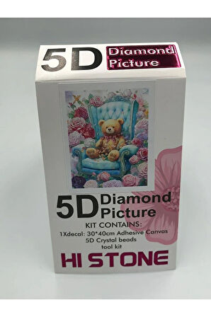 30x40 Boncuklu Taşlı Mozaik Elmas Goblen Pano Tablo Resim Puzzle Dıamond Paıntıng Hı Stone