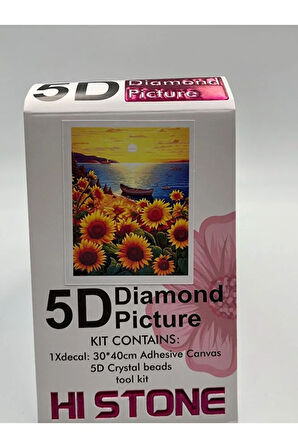 30x40 Boncuklu Taş Mozaik Elmas Goblen Pano Tablo Resim Boncuk Puzzle Kit Dıamond Paıntıng Hı Stone