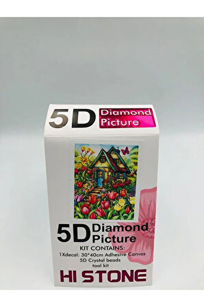 30x40 Boncuklu Taş Mozaik Elmas Goblen Pano Tablo Resim Boncuk Puzzle Dıamond Paıntıng Hı Stone