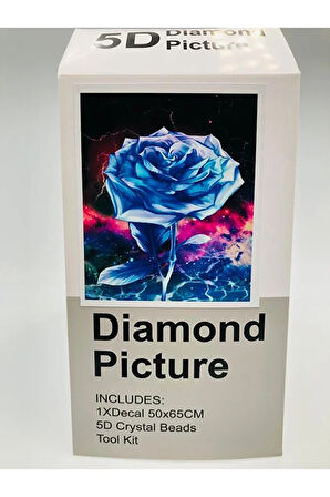 65x50 Boncuklu Taş İşleme Mozaik Elmas Goblen Tablo Resim Boncuk Puzzle Dıamond Paıntıng Hı Stone