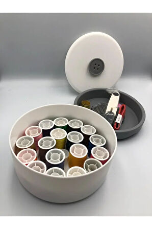 Dikiş Nakış Kiti, Set, Çeyiz, Düğün, Taşınabilir, Düğme Desen