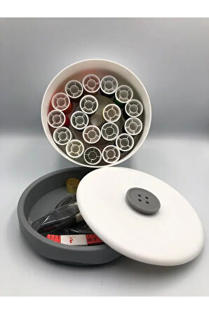 Dikiş Nakış Kiti, Set, Çeyiz, Düğün, Taşınabilir, Düğme Desen