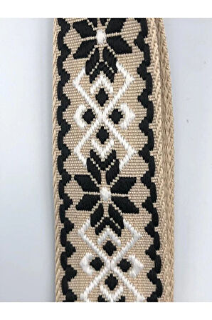 Desenli Çanta Askısı Dokuma Mango