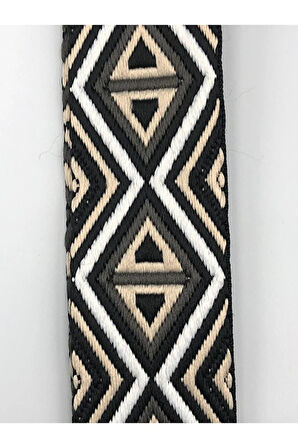 Desenli Çanta Askısı Dokuma Mango