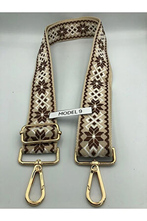 Desenli Çanta Askısı Dokuma Mango