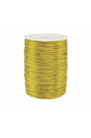 500 Metre Altın Simli Monofil Ip, Paketleme Ipi, Süsleme Ipi, Dekoratif Ip