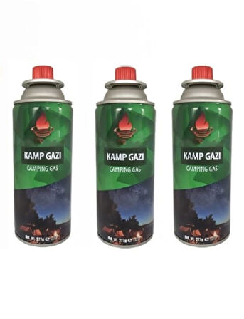 Chermik 3 Lü Kamp Ocağı Tüpü Pürmüz Gaz Kartuş Seti