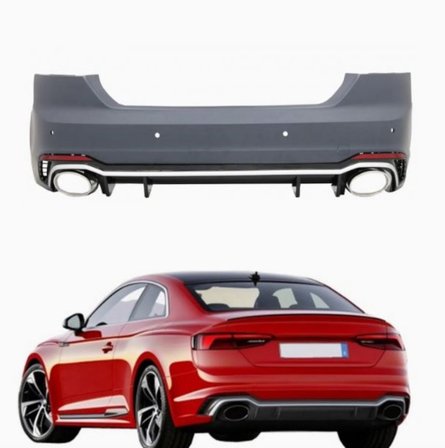 HDM Audi A5 RS5 Arka Tampon Komple Set 2017-2019 arası uyumlu