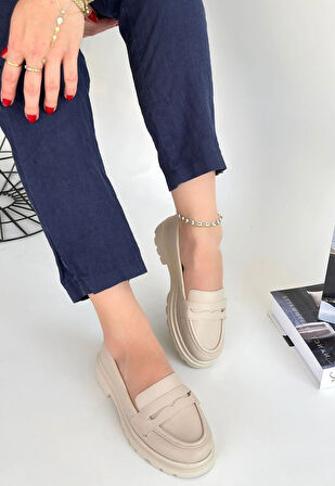 Narli Bej Cilt Oxford Ayakkabı