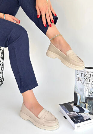 Narli Bej Cilt Oxford Ayakkabı