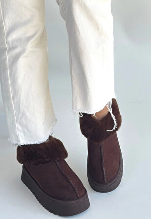 Edali Kahverengi Süet Bot