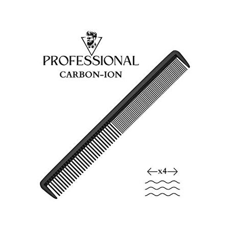 ModaCar Profesyonel Karbon Saç Kesim Tarama Tarağı