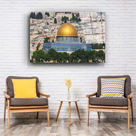 Mescidi Aksa Cam Tablo