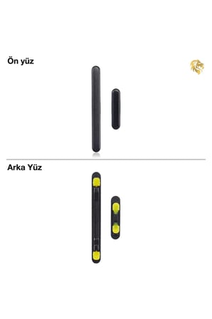 Samsung Galaxy A33 Tuş Takımı ile Uyumlu Siyah Düğme seti tuş takımı buton açma-kapama düğmesi