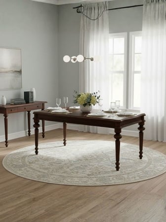 Ariston Antik Ahşap Açılır Mutfak Masası 140cm