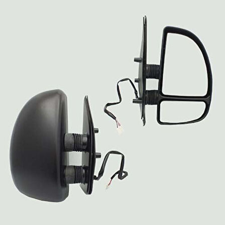 ART M001.1426 Dış Dikiz Aynası Elektrikli Isıtmalı Kısa Kol Çift Aynalı Sağ Boxer 2000-2005 8153.CK