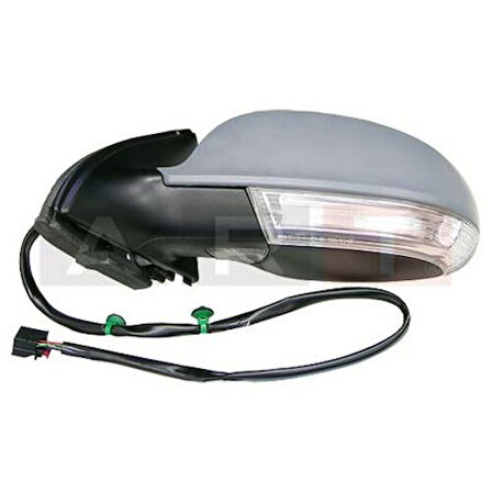 ART M006.6139 Dış Dikiz Aynası Elektrikli Isıtmalı Astarlı Sinyalli Alt Aydınlatmalı Asferik Sol Jetta 05-9 1K0857537