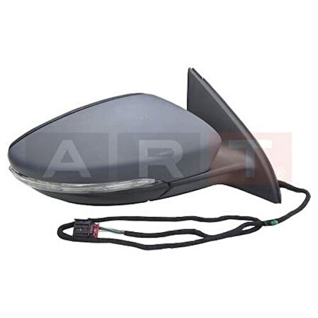 ART M006.6189 Dış Dikiz Aynası Elektrikli Isıtmalı Sinyalli Astarlı Sağ Passat 2010 3AA857508