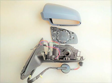 ART M026.6021 Dış Dikiz Aynası Elektrikli Isıtmalı Astarlı Kör Noktalı 5 Kapı Sol A3 5D 03-07 8P1858531D