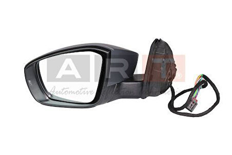 ART M035.5014 Dış Dikiz Aynası Elektrikli Katlanır Isıtmalı Astarlı Sinyalli Aydınlatmalı Sol Octavia 13- 5E1857507M